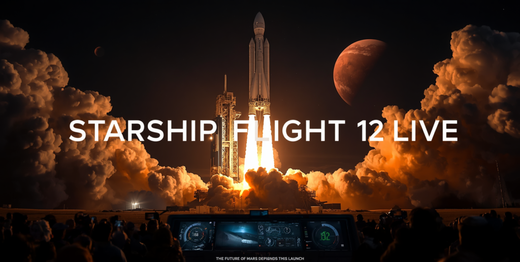 SpaceX Starship V3 Launch Flight 12 launch Starship Flight 12 Mars mission SpaceX SpaceX launch live Elon Musk Mars mission Starship V3 rocket SpaceX latest news Elon Musk Mars missionStarship V3 rocket