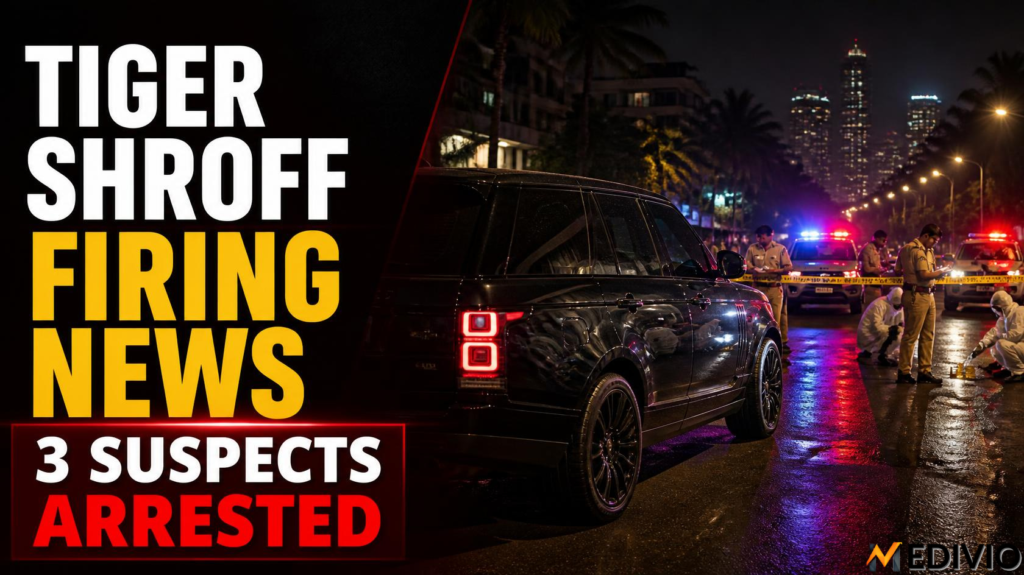 Tiger Shroff firing news in Mumbai as police investigate the reported shooting incident
